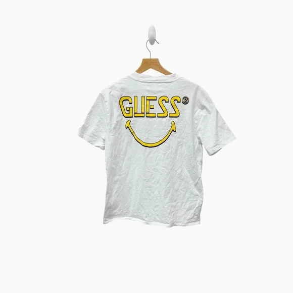 Guess Originals x Chinatown‎ Market Smiley Face Graphic Tee Shirt - Picture 10 of 10